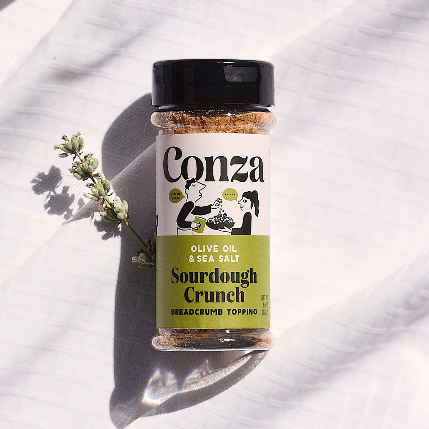 Olive Oil & Sea Salt - Sourdough Crunch Breadcrumbs Shake