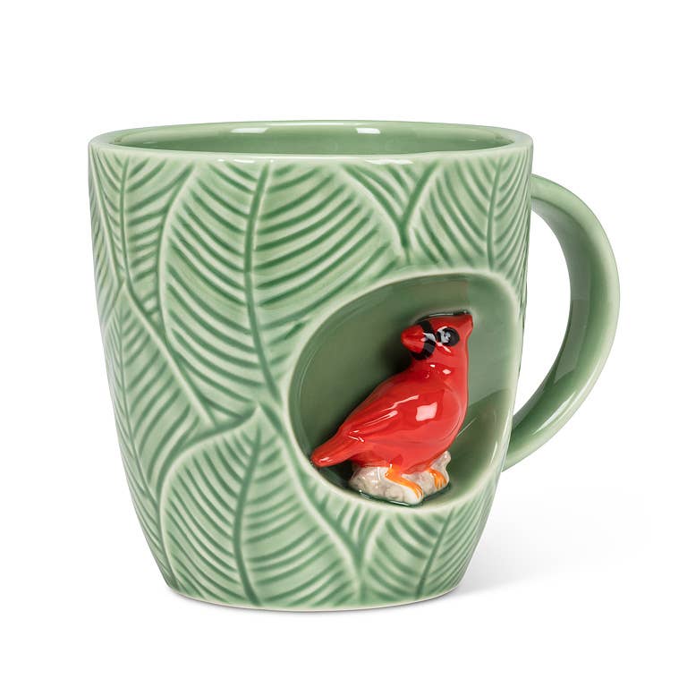 Nature Inspired Mug with Alcove-4"H(11oz): Mushroom