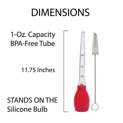 HIC Kitchen Roasting Stand-Up Turkey Baster