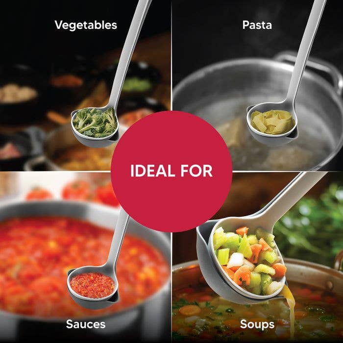 HIC Kitchen Straining Ladle