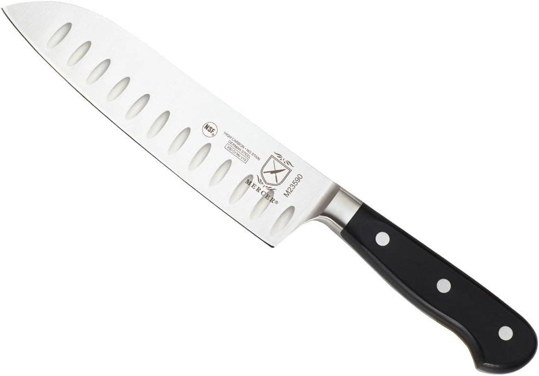 Mercer Culinary M23590 Renaissance, 7-Inch Santoku Knife