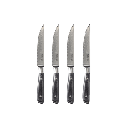 Avanta Damascus Fine Edge Steak Knife Set - 4 Piece
