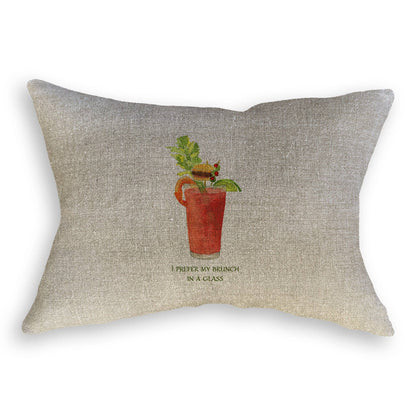 Brunch In a Glass: Dishtowel / Keep Words / -