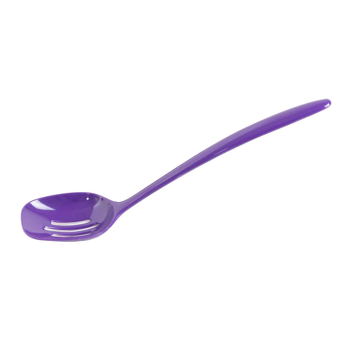 12" Slotted Spoon: Colbat Blue