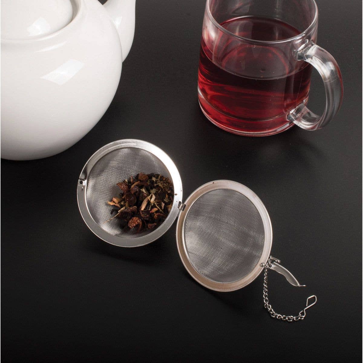 HIC Kitchen Mesh Ball Tea Infuser, 3in