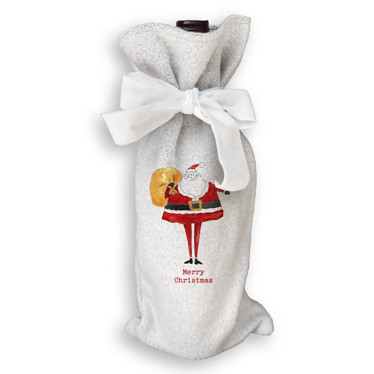 Skinny Santa: Dishtowel / Keep Words / -