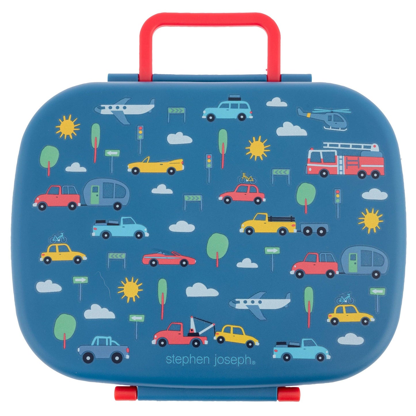 Bento Box with Removable Tray: Dino