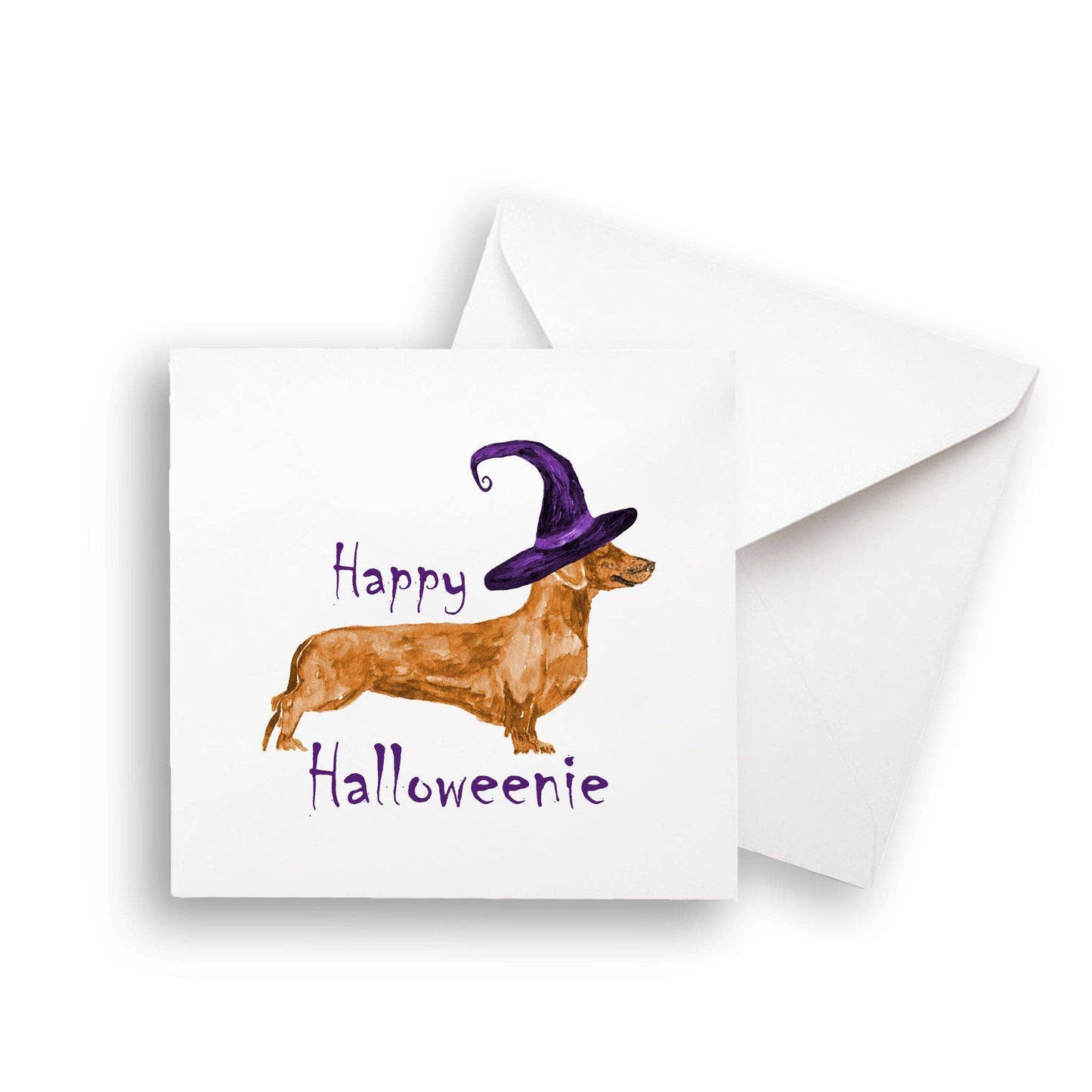 Happy Halloweenie: Dishtowel / Keep Words / -