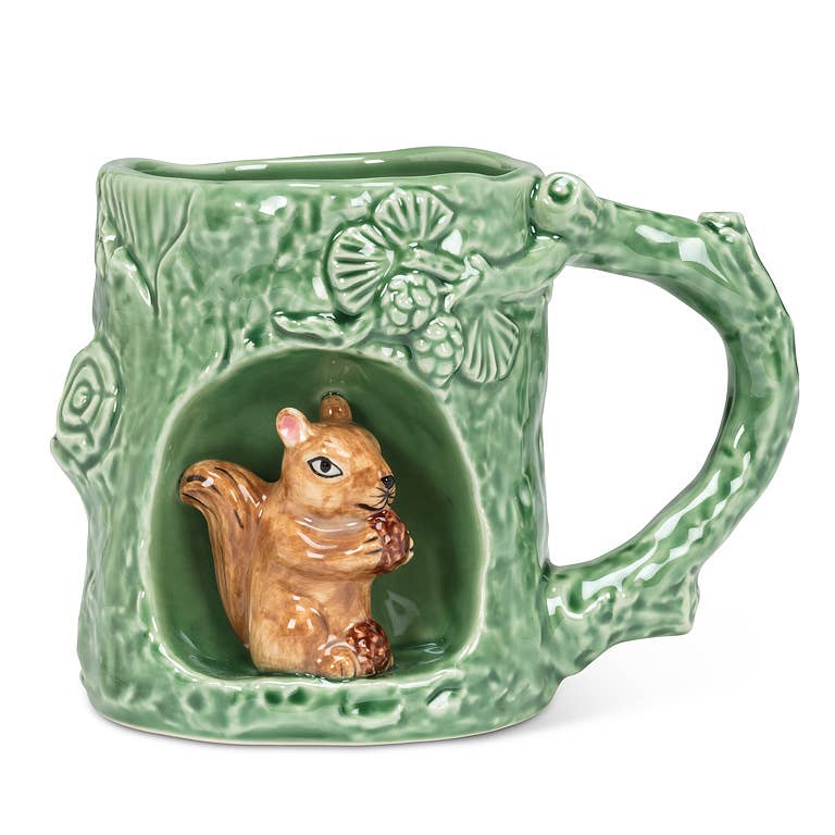 Nature Inspired Mug with Alcove-4"H(11oz): Mushroom