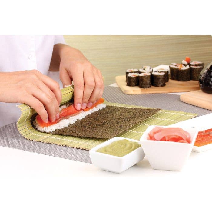 Helen's Asian Kitchen Sushi Mat With Paddle