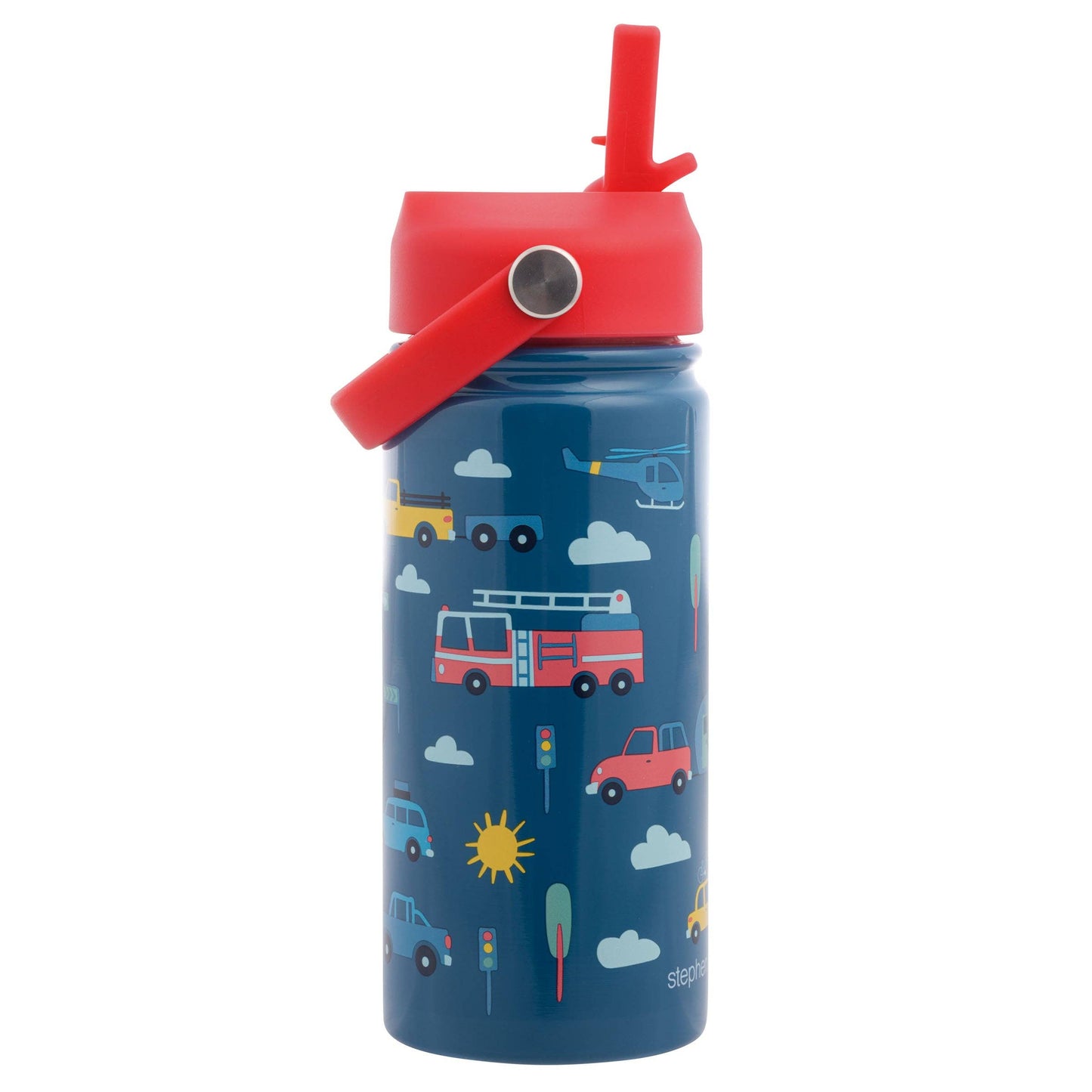 Insulated Stainless Steel Water Bottle with Handle: Bee