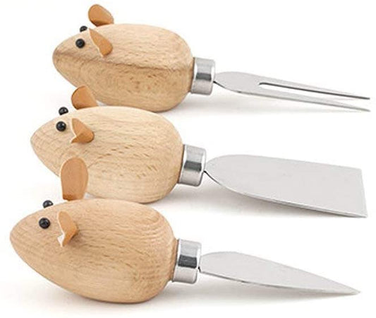 Mice Cheese Knives - Set of 3