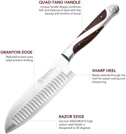 SALE! Hammer Stahl 5.5" Santoku Knife