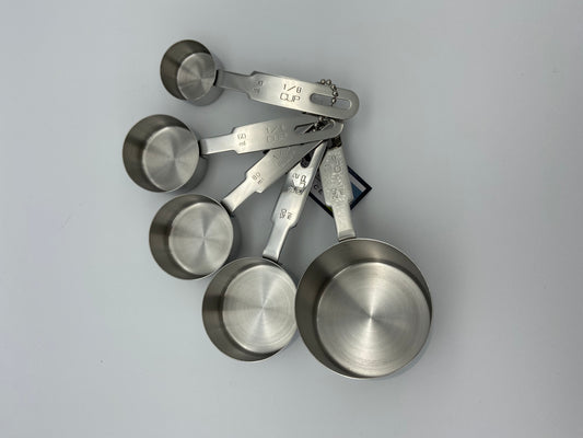 Stainless Steel Measuring Cups - Set of 5